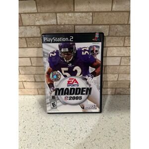 Madden NFL 2005 - Playstation 2 PS2 Complete & Tested Football Game W/Manual #31